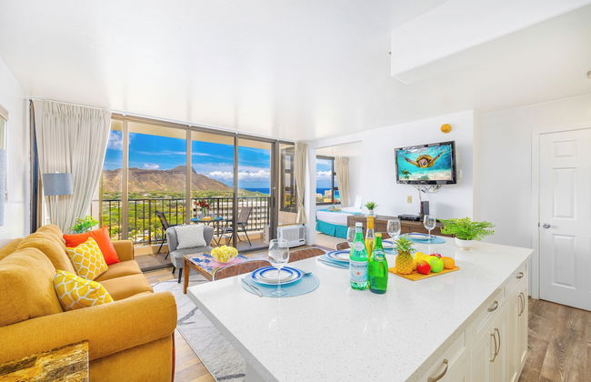Diamond Head and Partial Ocean views with 2 Beds and Parking - Foto 60
