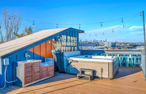 Twin Homes Hot Tub Rooftop Game Zone at Nashville - Foto 112