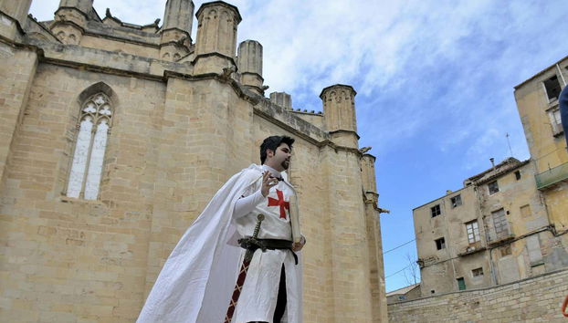 Vous serez guidé par un chevalier templier