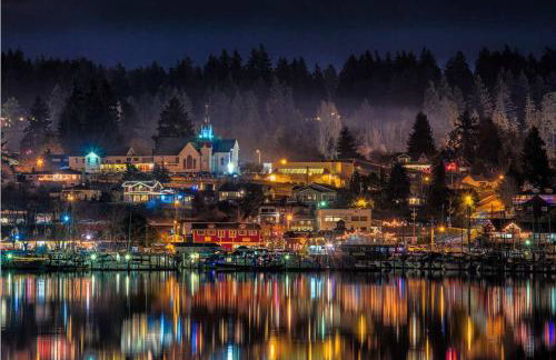 Poulsbo Waterfront Lodge with Game Room Library - Foto 82