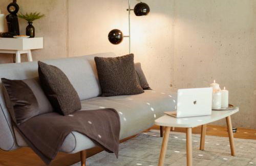 Loft-Apartment - Bestlage am Kurpark mit Terrasse - kostenloses Parken - Küche - Netflix - Waschmaschine - Foto 36