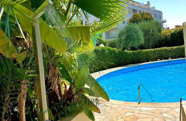 Appartement moderne climatisé avec piscine, terrasse et parking - Proche Promenade des Anglais - Foto 2