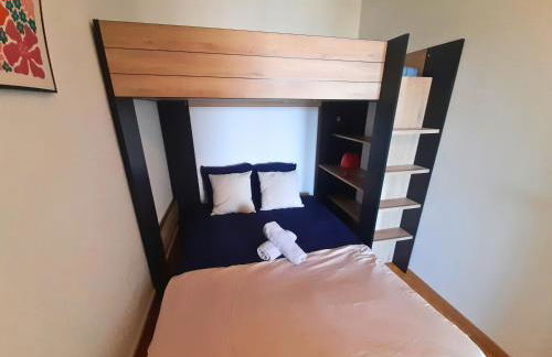 Port Horizon - T3 terrasse vue port climatisé piscine WIFI résidence Escale Port - Foto 11