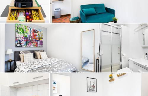 Le Parisii I Proche RER C & METRO 7 I 2-3 peoples - Foto 2