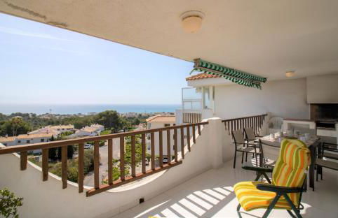 Terraza con vistas espectaculares - Haciendas ALBERT VILLAS Alcossebre - Foto 3