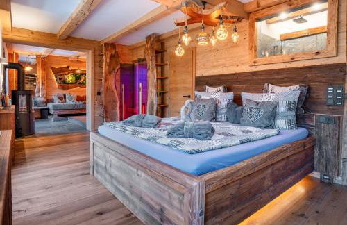 Bergromantik Ferienwohnung Harmonie mit Sauna, Whirlpool und Bergblick - Foto 19