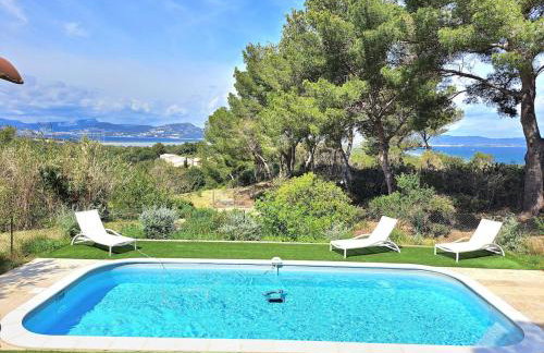 BASTIDE PRESQU ILE DE GIENS SUPERBE VUE MER PISCINE - Photo 2