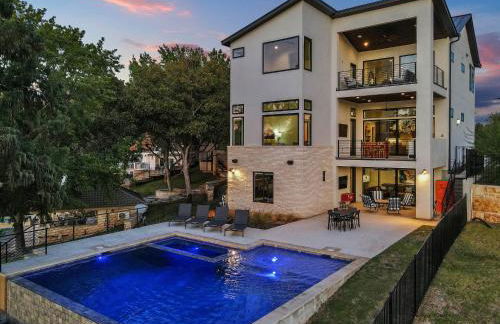 LBJ Bliss Retreat Heated Pool Hot Tub Game Rooms - Foto 39