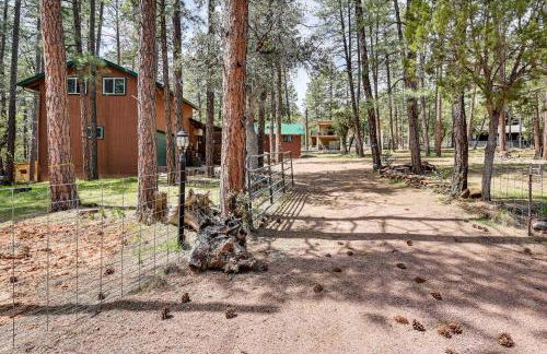 Forest Views and Fire Pit Cozy Pine Cabin - Foto 27