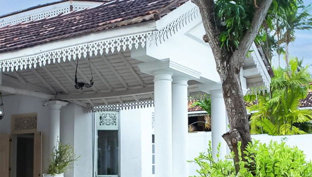 Façade de l’hébergement