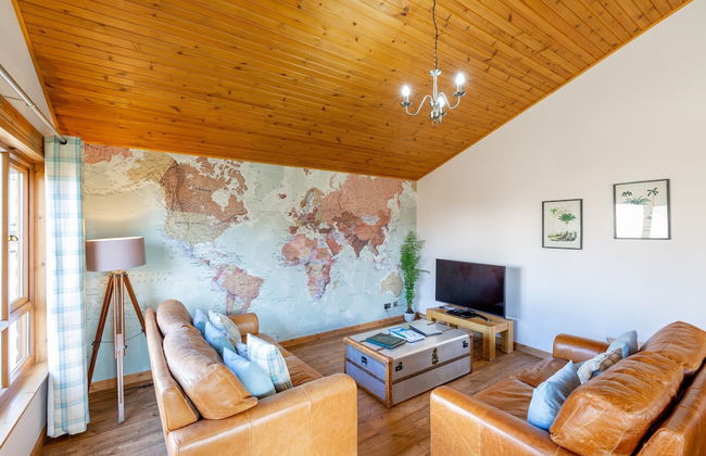 Douglas Fir Lodge With Hot Tub Near Cupar, Fife - Foto 21