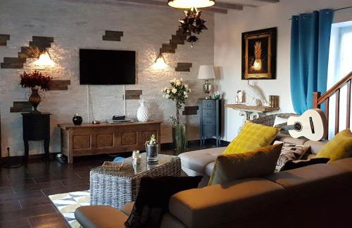 Maison rénovée à la ferme avec jardin privé, WI-FI, pêche, balançoire, trampoline - Brem-sur-Mer - FR-1-426-103 - Foto 15