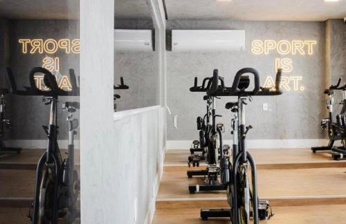 Casa Porto do Sol - Apartamento Luxo, ar condicionado, vaga na garagem, 2QT, 2 banheiros, suite, Piscina, Portaria24h, coworking, academia, rooftop, vista 360 - Foto 48