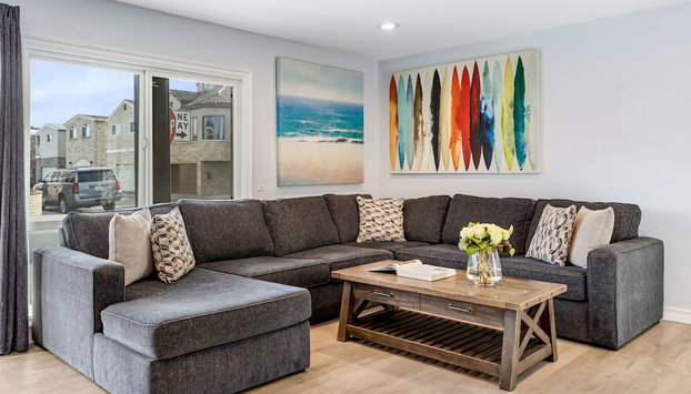 Sandy by Avantstay Oceanview Steps to Beach Patio w Fire Pit Dining Area - Foto 4, Habitación