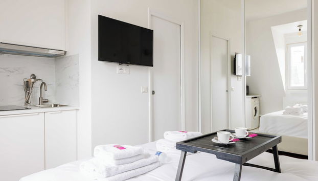 Cosy Studio 2P - Champs-elysees/arc de Triomphe - Foto 3, Habitación