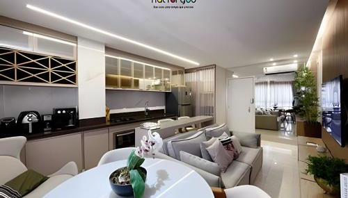 #1306T# Luxuoso apê 1Q no Jd. Goiás - Foto 5