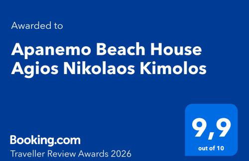 Apanemo Beach House Agios Nikolaos Kimolos - Foto 77
