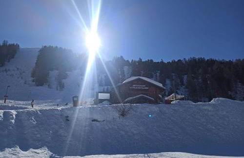 Studio transformé en 2 pièces avec cloison amovible sur La Plagne Bellecôte - Foto 15
