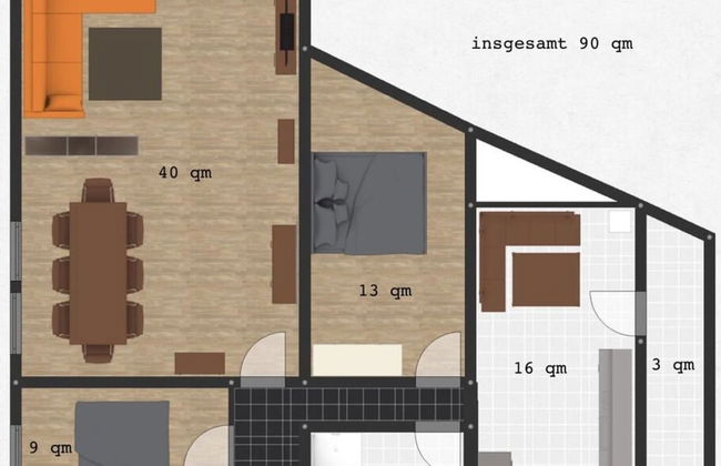 Holiday Apartment Wurzburg - Photo 8