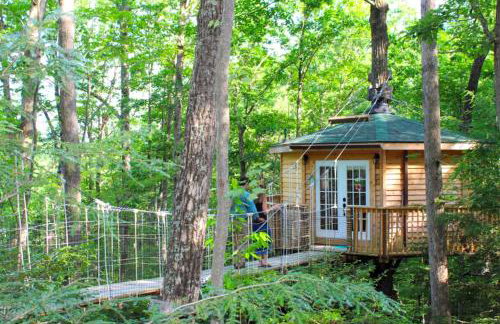 Stunning Tree House Rental in the Forest near Beckley, West Virginia - Foto 9