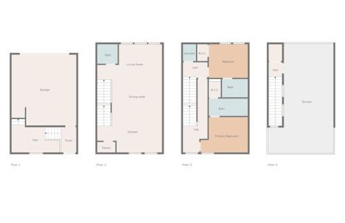 The Coral 2BD TownHouse 7ST Walkable - Foto 41
