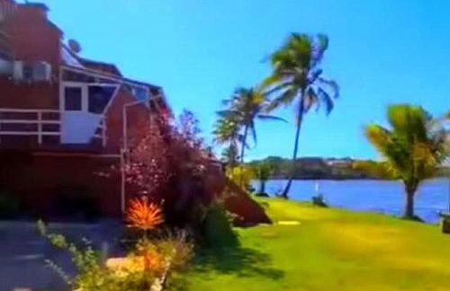 Vista para a lagoa - Enseada Azul, perto da Bacutia e Peracanga - Duas suítes Ar Condicionado - Varanda Gourmet - Lazer Completo, piscinas, quadras, sauna, pescaria, náutica, bar, restaurante, parques - Estacionamento e Portaria 24h - Foto 70