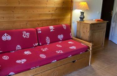 Appt 5 pers au pied des pistes FLUMET, PISCINE terrasse, parking - Foto 5