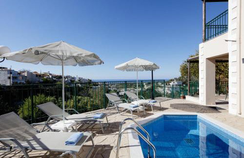 Your Private Luxury Villa Mahin, Pool, Sea view, Rethymno - Photo 1
