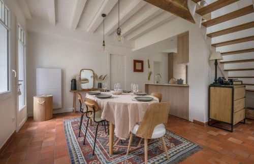 Maison pour 8 - Piscine chauffée - 100m de la plage - Foto 12