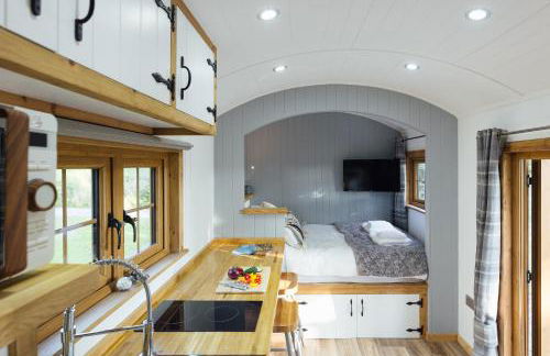 Cwtch Ffynnone Luxury Shepherds Hut - Foto 10