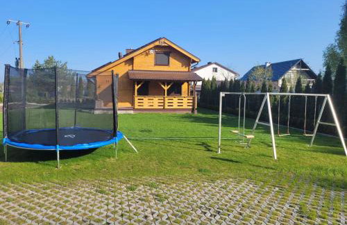 DOMEK Z SAUNĄ i JACUZZI NAD JEZIOREM BORY TUCHOLSKIE - Foto 1