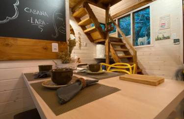 Cabana Lara, com lareira e muito estilo. - Foto 24