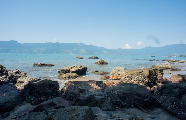 Casa Pé na Areia em frente à Ilhabela - Foto 49