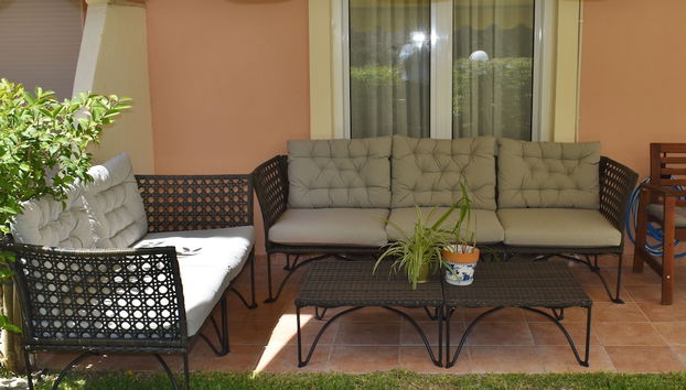 Coin salon dans le hall