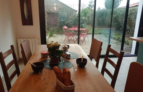 GITE LES TREFLES proche de la plage en baie du mont st michel - Foto 9