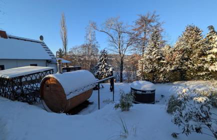 Ferienhaus Vogtland mit Sauna und Hot Tub - Foto 41