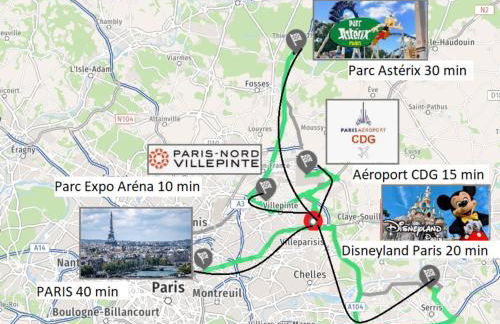 Gîte Unique Le Caijonet proche de Disneyland, Aeroport CDG, Paris - Foto 10