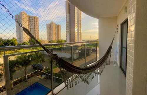 todo climatizado, 2 quartos e piscina na 706 sul - Photo 23