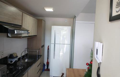 Apto Vista Atlântico com 2 quartos com Ar Cond Wi-Fi TV SMART e Área de lazer - Foto 24