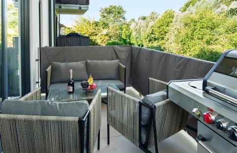 Lit Living Deluxe Apartments Wörth - Parking - Box Spring - BBQ - Balcony - Foto 79