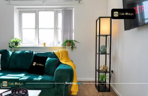 Quick Deals l 5 Bedroom l Sleeps 10 l Parking l Ideal for Groups l Oak Stays Short Lets & Serviced Accommodations - Foto 58