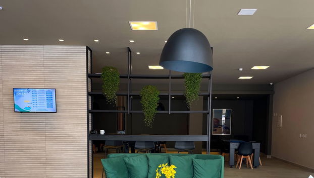 Zona de estar del vestíbulo