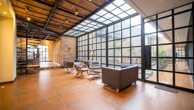 Sala de estar do lobby