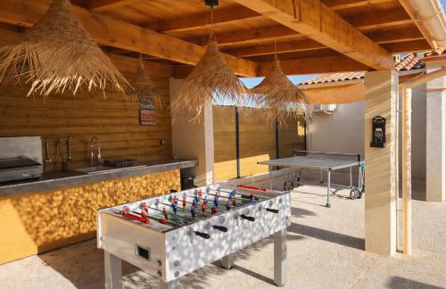 Villa piscine chauffée babyfoot pétanque ping-pong - Foto 28