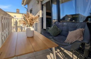 Familienwohnung mit Whirlpool Badewanne und Balkon - Foto 5