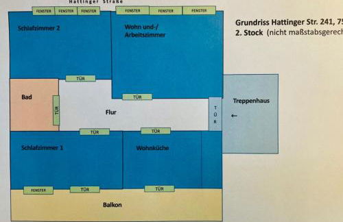 FeelsLikeHome - Traumhafte zentrumsnahe Wohnung mit Balkon&Parkplatz - Foto 18
