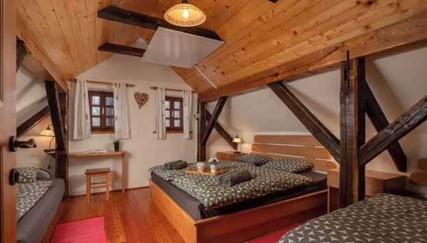 Authentic Wooden House Sleme - Foto 4, Quarto