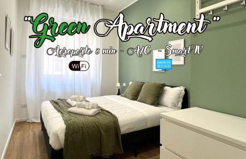Green Apartment - Airport 8 min - AC - Smart TV - Foto 1