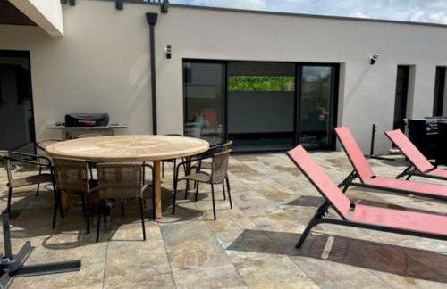 Maison contemporaine avec vue mer, piscine intérieure, classée 5 étoiles - Foto 7