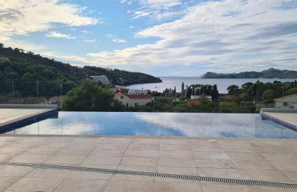 Magnificent new Villa Tofta on Lopud, Croatia. Sea views from the infinity pool - Photo 41